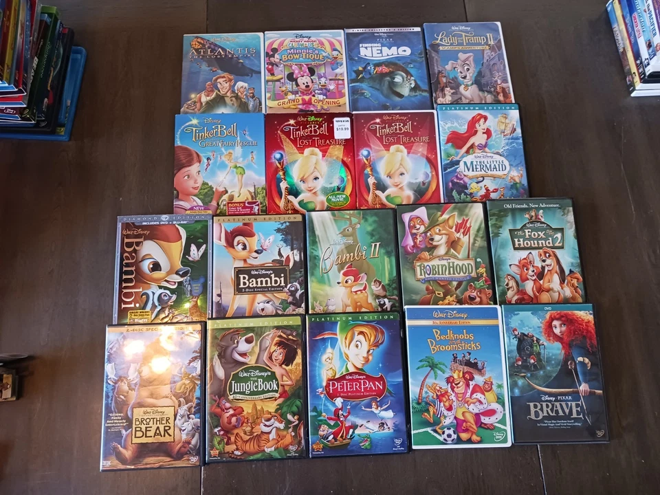 Even More Disney DVD Movies Your Choice Brave, Jungle Book, Tinker Bell.... - Image 1 of 1