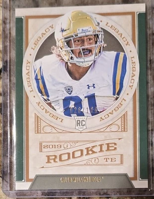 2019 Panini Legacy - Rookies Caleb Wilson #146 Green /100 (RC) - Image 1 of 2