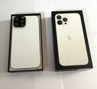 Apple iPhone 13 Pro Max Silver 256 GB plus extras excellent - Image 1 of 4