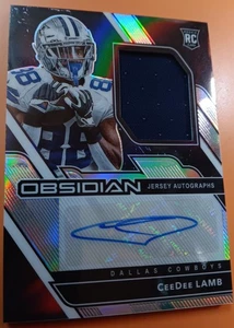 NFL - 2020 Panini Obsidian - CeeDee Lamb #207 - RPA 118/150 - Dallas Cowboys NM - Bild 1 von 3