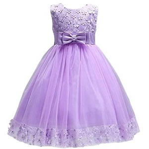 Forpend Kinder Kleid F011 Festliches Kleid für Mädchen perfekt für Partys Pi 979 - Bild 1 von 7