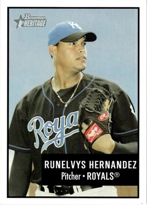 2003 Bowman Heritage #101 Runelvys Hernandez - Image 1 of 2