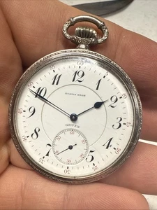 Sehr seltene Gruen Eustis Bros Taschenuhr  - Bild 1 von 5