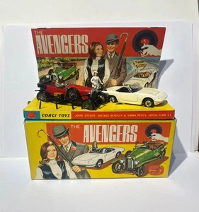 Corgi Toys Gift Set 40 The Avengers, Boxed, Original, Vintage, Rare, 1960's - Picture 1 of 18