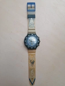 SWATCH: AQUA-CHRONO "NIKIPHOROS" Armband Atlanta 96, Uhr, Tauchuhr, Armbanduhr - Bild 1 von 10