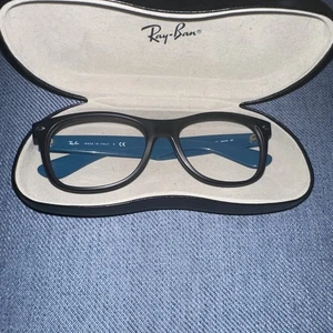 Ray-Ban Mod: RB 2132 35018 3N. RAHMEN ITALIEN. Pflaume/Türkis. Sehr gut gebraucht. - Bild 1 von 5