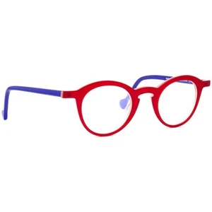 Anne Et Valentin Eyeglasses Allegria 20A40 Red/Pink/Blue Round France 43[]23 140 - Picture 1 of 6