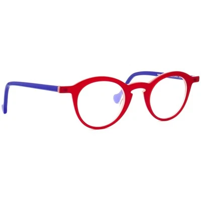 Anne Et Valentin Eyeglasses Allegria 20A40 Red/Pink/Blue Round France 43[]23 140 - Image 1 of 4