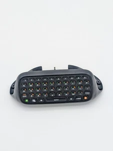 OEM Official Microsoft XBOX 360 Black Keyboard Chatpad Controller Attachment - Picture 1 of 3