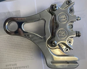 Performance Machine Brake Caliper 125x4R 84-06 Harley - Chrome. 0052-2400 - Bild 1 von 11