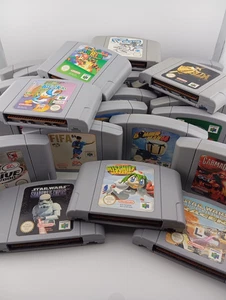 N64 | Nintendo 64 Spiele Auswahl | Mario, Disney, Bomber Man etc. | nur Module - Bild 1 von 230