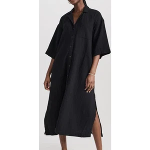 Madewell Double Gauze Cover Up Lightspun Maxi Shirt Dress US Women's XS New - Picture 1 of 7