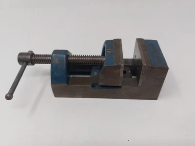 Vtg STANLEY C-605 Machinist Vise 2 1/4" Jaw 2 3/8" Opening 6" Long - Изображение 1 из 4