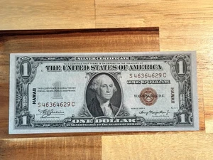 Fr. 2300 $1 1935A Hawaii Silver Certificate - Choice Crisp Note - Picture 1 of 2