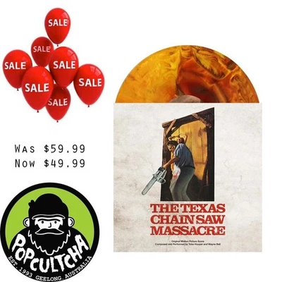 The Texas Chain Saw Massacre (1974) - Motion Picture Score LP Vinyl Record "New" - image 1 of 4