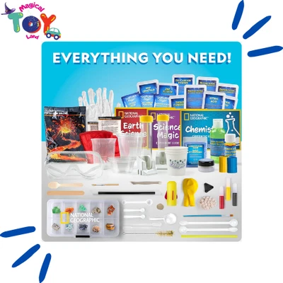 NATIONAL GEOGRAPHIC Amazing Chemistry Set – 100+ Science Experiments for Kids - Image 1 of 4