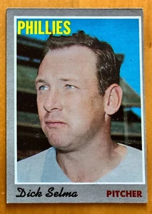 1970 Topps Baseball #24 Dick Selma - Philadelphia Phillies - EX++ - Picture 1 of 2