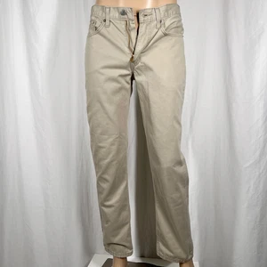 Levi's 514 Men's 32WX32L Light Beige Straight Fit Cotton Twill 5-Pocket Pants - Picture 1 of 8