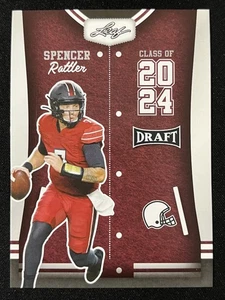 2023 Leaf Draft #80 Spencer Rattler Class of 2024 South Carolina Gamecocks - Bild 1 von 2