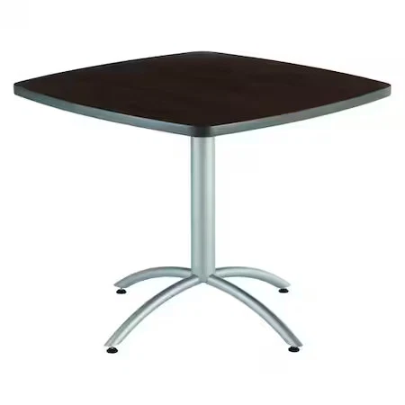 Cafeworks 65684 квадратный столик для кафе/бумага, ореховый - 42 дюйма квадратный X 29 дюймов в высоту, 42 дюйма в ширину, - Изображение 1 из 2