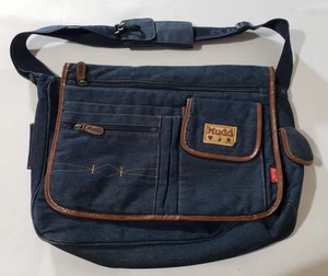 Bolso Bandolera Mensajero para Laptop Vintage Y2K 2000’s MUDD Denim Años 90 Logo Icónico * - Imagen 1 de 6