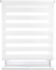 MERCURY TEXTIL Estor Enrollable de Doble Capa, Noche y Día, translúcido y oscure - Bild 1 von 6