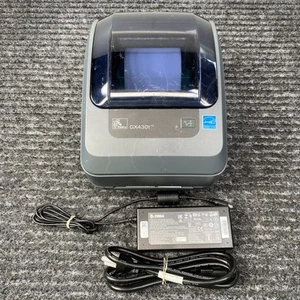Zebra GX430t Thermal Label Printer GX43-102420-000 - Picture 1 of 17