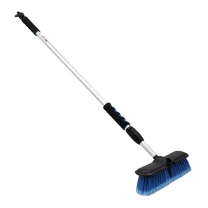 Teleskop Waschbürste 105-175cm + Wasseranschluß für Auto PKW LKW Wohnmobil - Bild 1 von 6