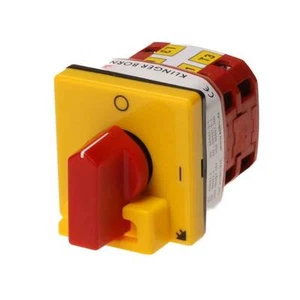 Einbauschalter, KB N16, 031, 9KW, 16A, 4pol.,48x48, Motorschalter, Hauptschalter - Bild 1 von 1