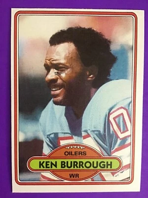 1980 TOPPS FOOTBALL SET BREAK CARD #  471 Ken Burrough  NM/MT - Image 1 of 2