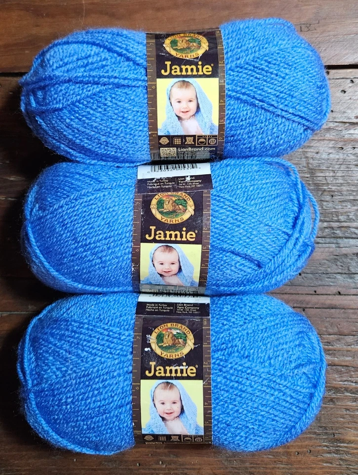 Lion Brand JAMIE Yarn🧶1.5 oz. Thur 2 oz. Skeins🧶19-COLORS🧶SOLD PER SKEIN - Image 1 of 1