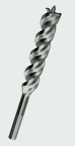 Nuovo - WoodOwl Tri-Cut 1-3/8" x 7-1/2" punta a coclea per nave ultra liscia #09718 - Foto 1 di 4