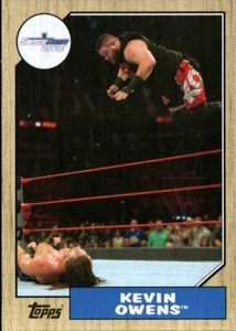 2017 Topps WWE Heritage Wrestling Card #25 Kevin Owens - Picture 1 of 2