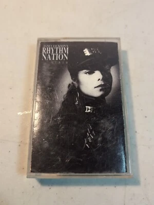 Janet Jackson Rhythm Nation 1814 Audio Casette Tape - Image 1 of 4