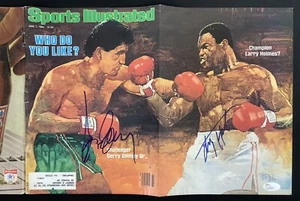 Gerry Cooney Signed Sports Illustrated 6/7/82 Boxing Larry Holmes Autograph JSA - Picture 1 of 7