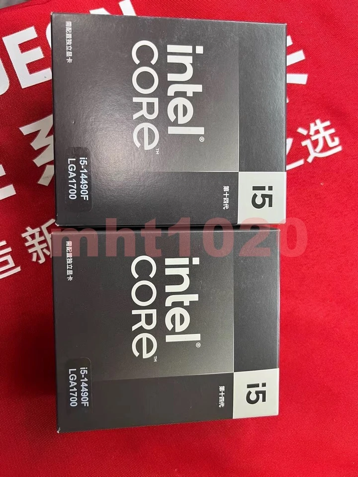 New Intel i5 14490F processor CPU available for quick shipment - Image 1 of 4