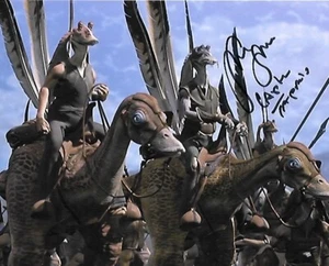 Star Wars Stephen Speirs Capitán Tarlples Autógrafo 8x10 Fotografía - GENUINO - Imagen 1 de 2