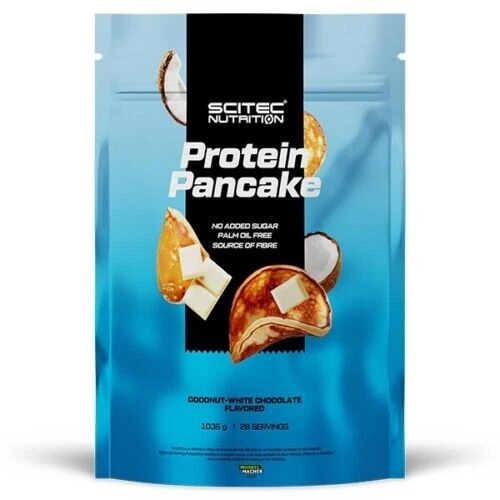 Scitec Nutrition Protein Pancake 1036g W-Schoko-Kokos hohen Gehalt von Proteinen