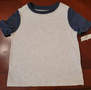 Old Navy Toddler Size 2T ~ Short Sleeve Tee T-Shirt NWT Gray color - Picture 1 of 4