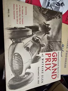 Awesome Grand Prix Of Watkins Glen Program September 23, 1950 - Picture 1 of 4