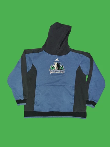 Adidas Vintage Minnesota Timberwolves Hoodie Youth Size Large Pre-owned Cover