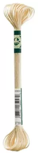 DMC Satin Floss (rayon), cross stitch #S739 Ultra Very Light Tan - Picture 1 of 1