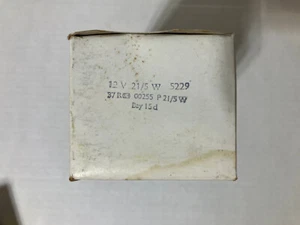 Flosser #5229 Automotive Bulb 12V 21/5W Box of 10 Made in Germany NOS - Bild 1 von 2