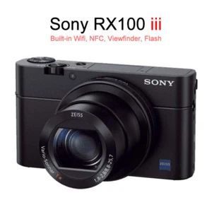 97% New Sony Cyber-shot DSC-RX100 III M3 Digital Camera with Wifi NFC ViewFinder - Picture 1 of 13