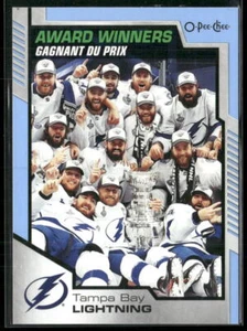 Tarjeta de hockey azul actualización 2020-21 Upper Deck #610 Tampa Bay Lightning OPC - Imagen 1 de 2