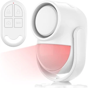 Bewegungsmelder Alarm Bewegungssensor Mit Fernbedienung 125Db Alarmanlage Haus- - Bild 1 von 14