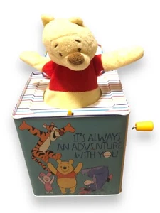 Kids Preferred Disney Baby Winnie the Pooh Jack-in-the-Box, - Picture 1 of 7
