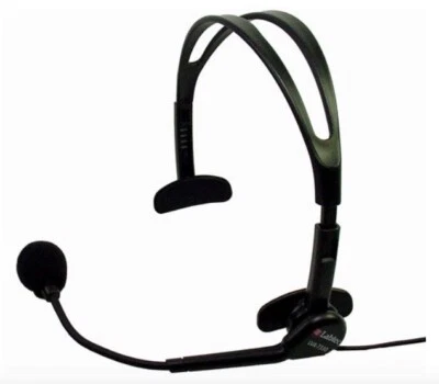 NEW Labtec Axis-301 Mono Headset for PC Voice Access Noise Cancelling w/Mic - Image 1 of 4