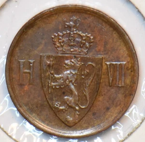 Norway 1906 Ore Lion animal N0215 combine shipping - Picture 1 of 2