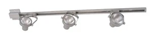 Matte Silver Three Light Gimbal Ring Track Kit - Picture 1 of 1